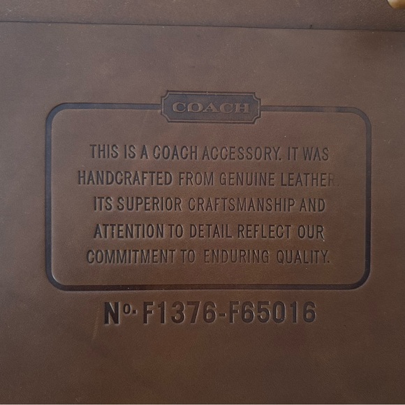 Coach Brown Leather Saddle Bag-NWT - Picture 4 of 8